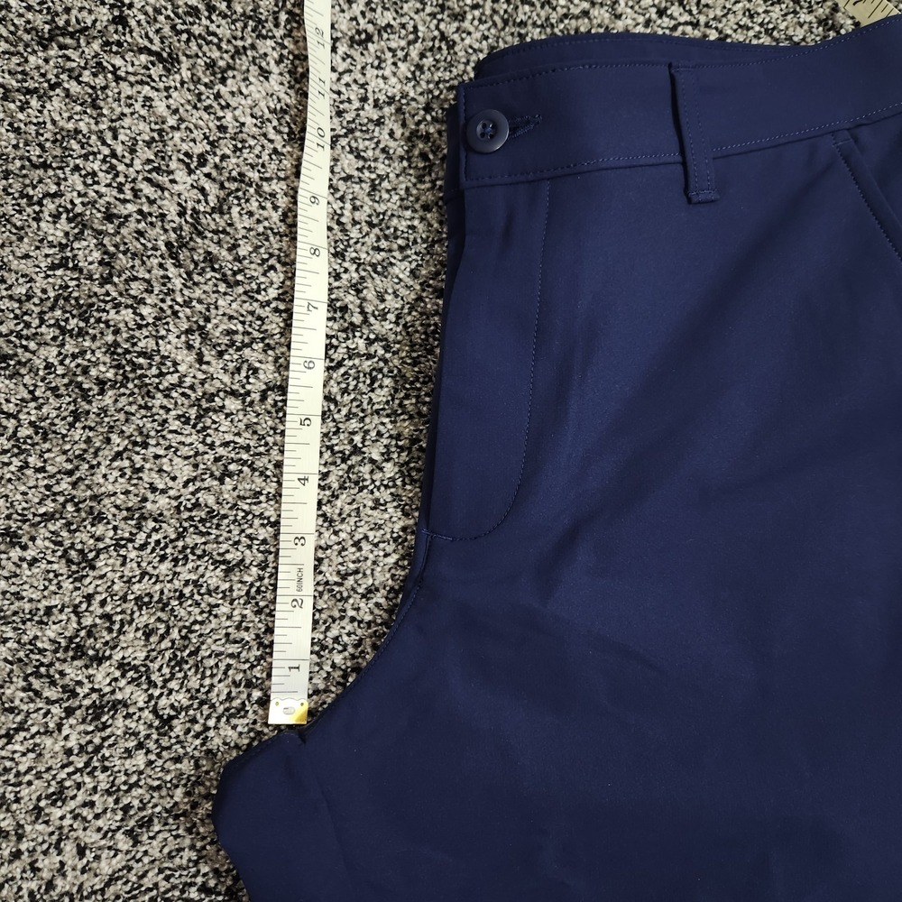 Under Armour Match Play Shorts Mens 34 Navy Blue Performance Golf 10" Inseam Nwt - Picture 10 of 10